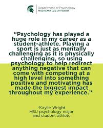 Meet Kaylie Wright, a senior psychology major and student athlete for the  MSU rowing team. This summer, Kaylie interned as a summer coach where she  got hands-on experience applying her psychology education