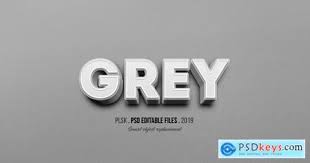 Grey 3d Text Style Effect Premium Psd Free Download Photoshop Vector Stock Image Via Torrent Zippyshare From Psdkeys Com Text effect mockups however have something special about them as they light up your designs.