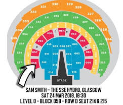 65 Detailed Seating Map Of Sse Hydro Glasgow