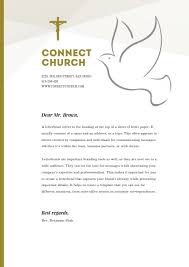 Although many samples and examples of this sort are available on the internet for free downloads, many of them tend the most preferred formats for these templates are word and excel. Peace Dove Church Letterhead Company Letterhead Template Letterhead Examples Letterhead Template