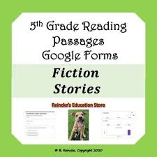 This Product Contains 3 Fiction Reading Passages With Google Forms Containing Questions 6 11 Multiple C In 2020 Reading Passages Fiction Reading Passages Google Forms