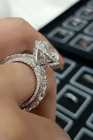Wedding Ring Round Diamond Engagement Rings Womens Engagement Rings Beautiful Wedding Rings