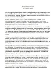 Church constitution and bylaws template. 6 Church Departmental Report Templates In Pdf Free Premium Templates