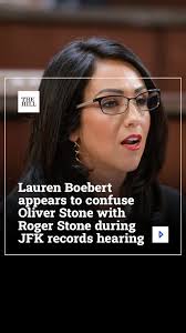 Rep. Lauren Boebert (R-Colo.) appeared to confuse Oliver Stone, an American  filmmaker and a witness before House lawmakers