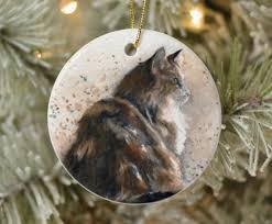 Maine coon kittens and cats. Maine Coon Cat Ornament 15 Cute And Affordable Cat Christmas Tree Ornaments Popsugar Australia Pets Photo 12