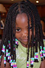 Yarn Twists Protective Hairstyle Black Kids Hairstyles Little Girl Braids Hair Styles
