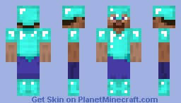 A full set of gold armor will absorb 44% of damage. Regular Guy With Diamond Armor Minecraft Skin