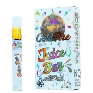 Strawnana (H) | .5g Rosin Juice Bar Single Use | ColdFire...