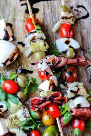 They cook up quick and are so easy to add flavor to. Italian Antipasto Skewers With Balsamic Reduction Eating European