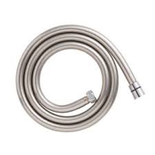 Cooke Lewis Chrome Grey Effect Pvc Shower Hose 1 5m Pvc Shower Shower Hose Douche