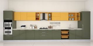 Warm neutrals and gold accents are yet. Straight Modular Kitchen Buy Straight Modular Kitchen Online In India At Best Prices Modular Kitchens Pepperfry