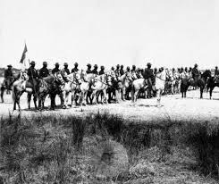The brave men also served among the first national park rangers. Bildagentur Mauritius Images 9th U S Cavalry Famous Indian Fighters Showing The African American Soldiers Of Troop A 9th U S Cavalry On Horseback During The Spanish American War Historically The 9th Cavalry