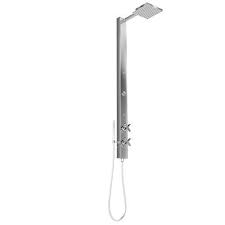 Bathroom Shower Panel With Handshower 3d Model Bathroom Shower Panels Shower Panels Bathroom Shower