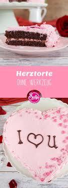 herztorte ohne werkzeug valentinstag muttertag herztorte kuchen ideen muttertag kuchen