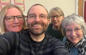 Our fantastic new Ministry Students and wonderful tutors were seen in  action last week at the first Orientation session. We look forward to  working with these four bright stars!🌟🌟🌟🌟 Gavin Byrne Christina