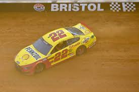 This opens in a new window. Video Logano Wins Wreck Riddled Bristol Dirt Race Speedcafe