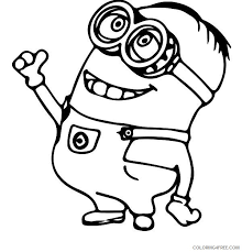Get the markers out and make an average day a little more magical (for free!) by printing out a few of our favorite fairy, rainbow, and baby unicorn coloring pages. Minions Coloring Pages Printable Free Coloring4free Coloring4free Com