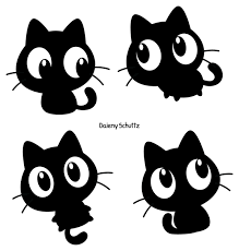 Use sketchfab to publish, share and embed interactive 3d files. Chibi Black Cat Chibi Cat Cute Drawings Black Cat Art