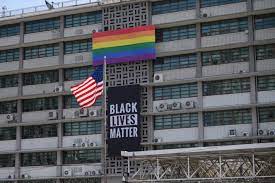 Maneuvering through a foreign culture with different languages and customs is both challenging and rewarding. Black Lives Matter Banner Removed From U S Embassy In South Korea