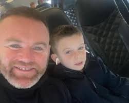 He's the captain of manchester united and england's national football team. Wayne Rooney Takes Son To Cheer United On In Europa League Final