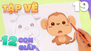 Người tuổi tý, tuổi hợi, tuổi thân, tuổi dậu là bốn con giáp hưởng lộc trời ban nên may mắn, hanh thông. Váº½ 12 Con Giap Cá»±c Cute P3 Ngá» Mui Than Há»a SÄ© Ti Hon Youtube