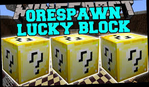 You might even see some funny surprises along the way. Minecraft Orespawn Lucky Block Mod 1 6 4 Download