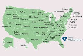 The Weirdest Town Names In All 50 States Weird Town Names Funny Town Names Town Names