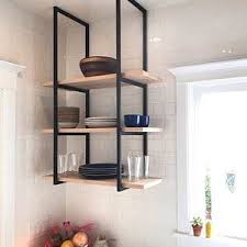 framed floating iron shelf brackets 16