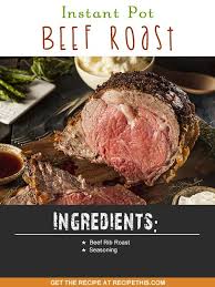 Why only have prime rib on special occasions at restaurants when you can make it in the comfort of your own home? Recipe This Instant Pot Beef Roast