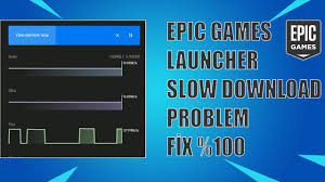 Epic Games Baslatici Yavas Indirme Hatasi Problemi 100 Cozum Turkce Youtube