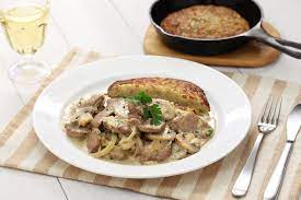 Warm Up With Swiss German Zurich Ragout Zurcher Geschnetzeltes Recipe Ragout Recipe Easy Stew Recipes Recipes