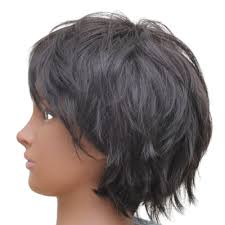 Feathered Light Shag Dark Brown Wig by NOW LUXHAIR for Sheri Shepherd  5674558