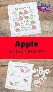 Each light and easy deductive reasoning problem tells an engaging story, complete with delightful characters, lists of clues, solving grids, and. Apple Sudoku Printables Puzzles For Kids Royal Baloo