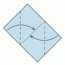 Alternative zur grußkarte brief schön falten. Briefumschlag Faltanleitungen Origami Kunst