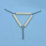 Pipe Clay Triangle Apparatus from www.avogadro-lab-supply.com