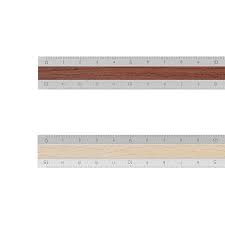 Dieses bieten wir dir hier in form von kostenlosen arbeitsblättern zum thema längeneinheiten zum ausdrucken an. Burobedarf Schreibwaren Midori Multi Lineal 30 Cm Hellbraun Aluminium Lineale