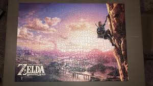 For a puzzle with exactly 1,000 pieces, the only dimensions that work are 40 x 25. I Up Your 500 Piece Puzzle To The 1000 Piece Puzzle I Just Finished R Breath Of The Wild