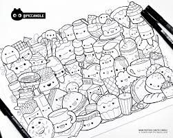 Inktober Day 1 Food Inktober2016 By Piccandle On Deviantart Cute Doodles Doodle Drawings Kawaii Doodles