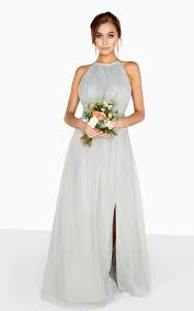 Heather Green Mesh Halter Maxi Wedding Bridesmaid Dress By Little Mistress Bridesmaid Dresses Bridesmaid Dresses
