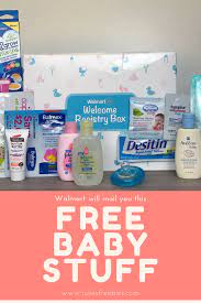 Walmart Will Send You A Box Of Free Baby Stuff Walmart Baby Free Baby Items Free Baby Stuff