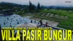 Baru Satu Hari Dibuka Tempat Wisata Ini Ramai Pengunjung Villa Pasir Bungur Banjaran Bandung Youtube