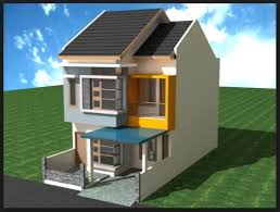 Denah pondasi rumah ukuran 6x12, denah rumah 3 kamar ukuran 6x12, rumah minimalis 2 lantai ukuran 6x9, desain rumah. 57 Desain Rumah Minimalis 2 Lantai Modern Dan Sederhana Terbaru