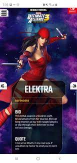 Love That Elektra Is Back In A Mua Game Can T Wait To See Her Interactions With Other Heroes Mau3 The black order for the nintendo switch has a series of infinity trials, reworked challenges a survival trial, you have to defeat elektra (level 21). love that elektra is back in a mua game