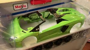 For a wide assortment of maisto visit target.com today. Diecast Build Project Lamborghini Aventador Roadster By Maisto Youtube