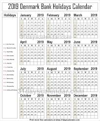 Denmark National Holidays 2019 School Holidays Australia School Holiday Calendar Printable