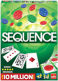Play an animal card from your hand, and place your chip. Goliath Games Sequence Strategy Adults Family Playing Card Game