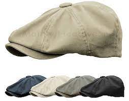 Washed Cotton Newsboy Gatsby Cap Men Ivy Hat Golf Driving Flat Peaky Blinders Hats For Men Newsboy Cap Men Mens Caps