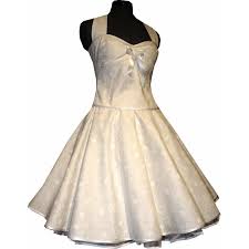 Bis zu −71% tankinis von 10 marken bestseller 2021 bei stylight » jetzt zugreifen! 50er Jahre Hochzeitskleid Blumendesign Brautkleid Zum Petticoat Weiss Tanzkleid Der 50er