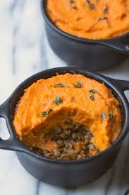 Vegetarian Shepherd S Pie With Lentils Sweet Potato Topping Recipe Sweet Potato Lentil Sweet Potato Shepards Pie Sweet Potato Sheppards Pie