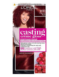 black cherry red hair dye colour 460 cherry red